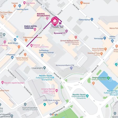 Yerevan4You Courtyard المظهر الخارجي الصورة